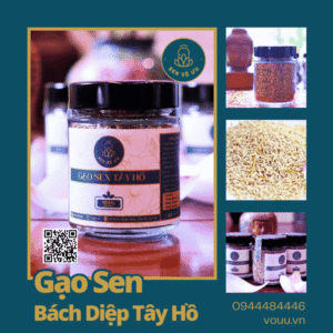 Gạo sen Bách Diệp Tây Hồ sấy khô