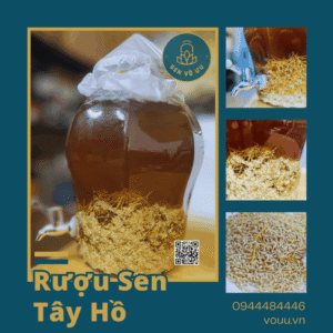 Rượu sen Bách Diệp Tây Hồ