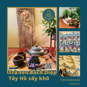 Trà ướp búp sen Tây Hồ sấy khô